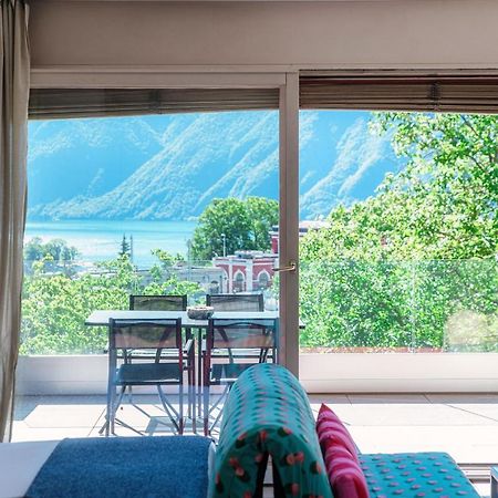 Panoramic Studio By Quokka 360 - Open Space Apartment With Terrace Lugano Ngoại thất bức ảnh