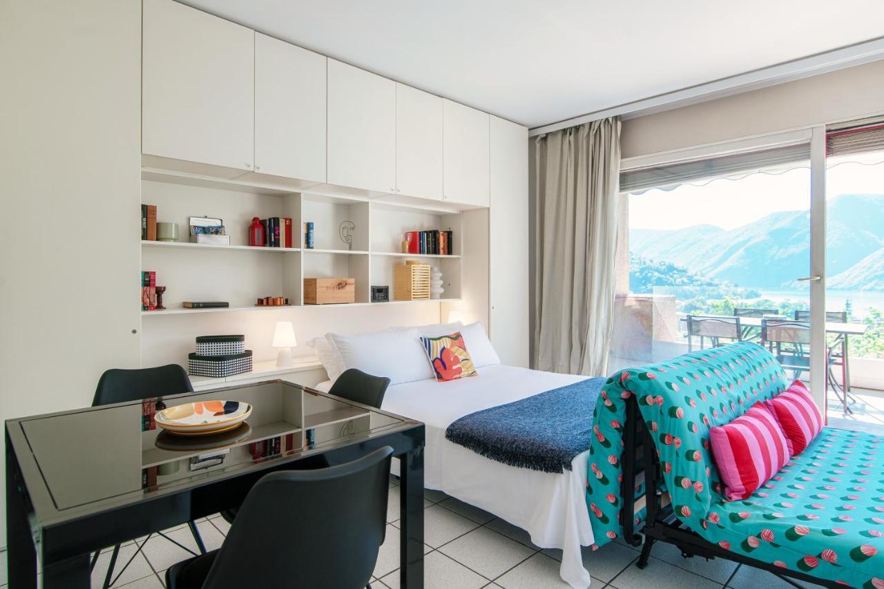 Panoramic Studio By Quokka 360 - Open Space Apartment With Terrace Lugano Ngoại thất bức ảnh