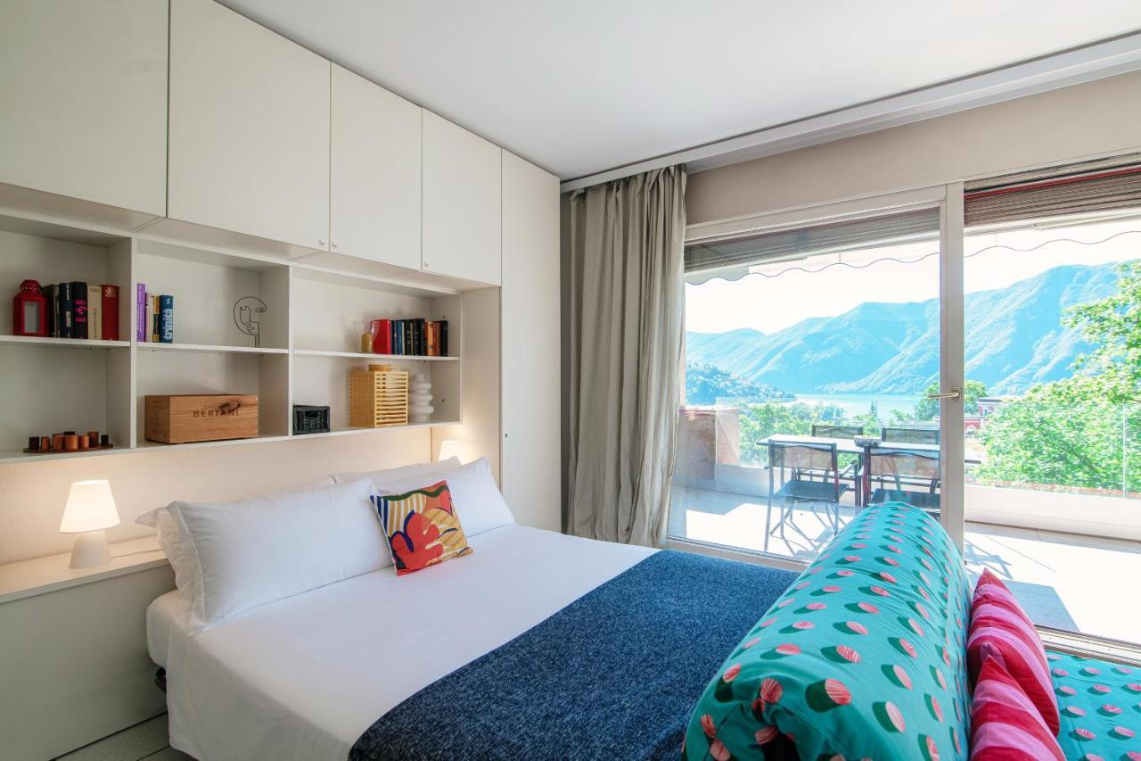 Panoramic Studio By Quokka 360 - Open Space Apartment With Terrace Lugano Ngoại thất bức ảnh