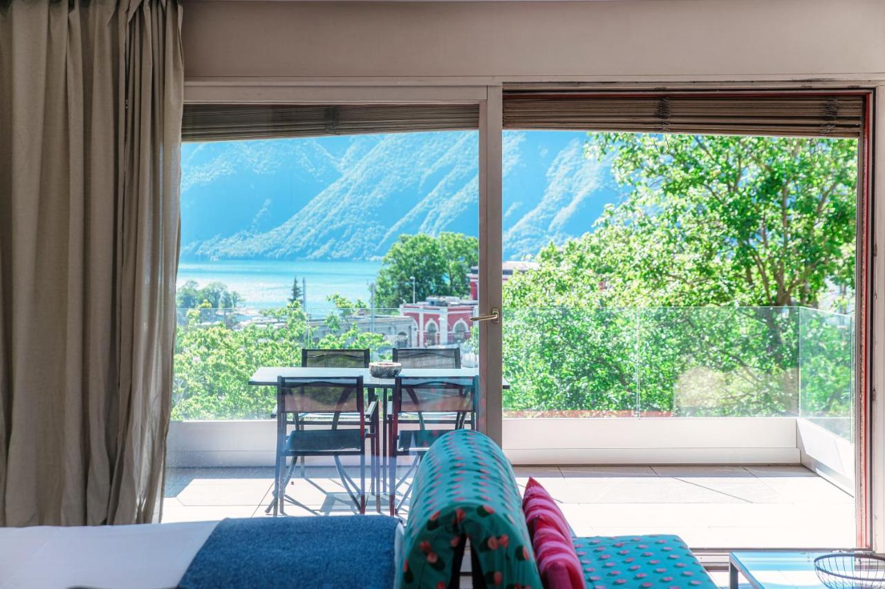 Panoramic Studio By Quokka 360 - Open Space Apartment With Terrace Lugano Ngoại thất bức ảnh